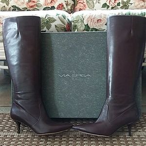 Chocolate Brown Via Spiga Boots